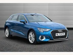 Blue Used 2022 Audi A3 e-tron Sport Hatchback | £17,995 (Good price)