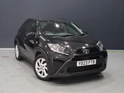 Black Used 2023 Toyota Aygo PURE Hatchback | £12,698 (Fair price)