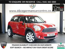 Red Used 2013 Mini Cooper D Countryman SUV | £3,995 (Good price)