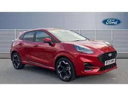 Red Used 2025 Ford Puma Gen-E ST-Line X SUV | £23,679