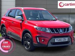 Red Used 2016 Suzuki Vitara SUV | £10,758 (Fair price)