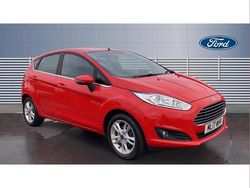 Red Used 2017 Ford Fiesta Zetec Hatchback | £6,995 (Fair price)
