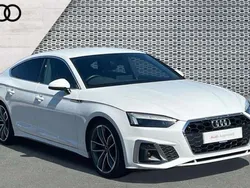 White Used 2022 Audi A5 Sportback S-Line Hatchback | £25,868 (Good price)