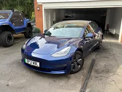 Blue Used 2021 Tesla Model 3 Long Range AWD Sedan | £15,495 (Fair price)