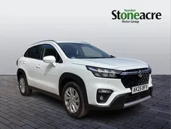 White New 2025 Suzuki SX4 S-Cross SUV | £22,490 (A bit pricey)