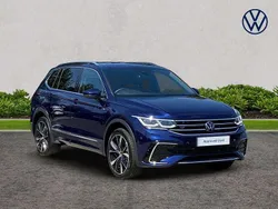 Blue Used 2025 VW Tiguan Allspace R-line SUV | £35,190 (Expensive)