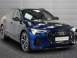 Navarra blue Used 2022 Audi e-tron Black Edition SUV | £29,990 (A bit pricey)