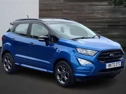 Blue Used 2022 Ford Ecosport ST-Line SUV | £13,249 (Fair price)