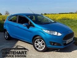 Blue Used 2015 Ford Fiesta Zetec Hatchback | £6,995 (A bit pricey)