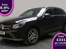 Blue Used 2018 Mercedes GLC220 AMG line Estate | £17,923 (Fair price)