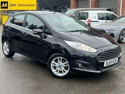 Black Used 2015 Ford Fiesta Zetec Hatchback | £5,995 (Fair price)