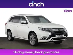 White Used 2019 Mitsubishi Outlander P-HEV SUV | £13,599 (Fair price)