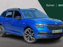 Race blue metallic Used 2023 Skoda Kamiq Monte Carlo SUV | £20,000 (Fair price)