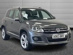 Grey Used 2013 VW Tiguan R-line SUV | £11,550 (Fair price)