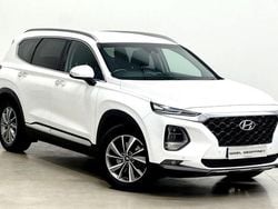 White Used 2018 Hyundai Santa Fe Premium SUV | £19,250 (Fair price)