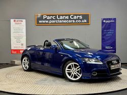 Blue Used 2014 Audi TT S-Line Cabriolet | £9,999 (Super price)
