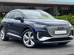 Blue Used 2024 Audi Q4 e-tron S-Line SUV | £33,495 (Super price)