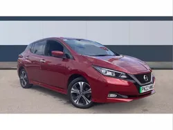Red Used 2022 Nissan Leaf Tekna Hatchback | £12,568 (Good price)