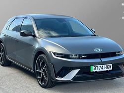 Grey Used 2024 Hyundai Ioniq 6 N Line Sedan | £34,547 (A bit pricey)
