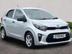 Silver Used 2019 Kia Picanto Hatchback | £7,495 (Fair price)