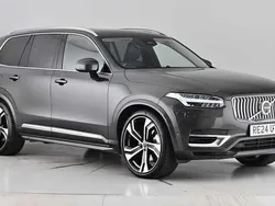 Platinum grey Used 2024 Volvo XC90 Ultimate SUV | £52,590 (Good price)