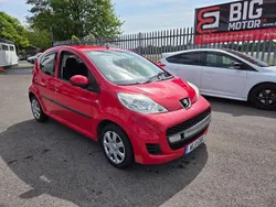 Red Used 2011 Peugeot 107 Hatchback | £2,199 (Fair price)