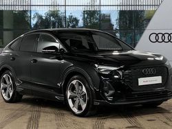 Black Used 2024 Audi Q4 Sportback e-tron Black Edition SUV | £37,148 (Super price)