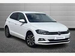 Pure white Used 2021 VW Polo Active Hatchback | £15,550 (Fair price)
