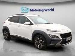 White Used 2021 Hyundai Kona Ultimate SUV | £16,600 (Fair price)