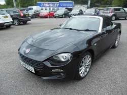 Black Used 2018 Fiat 124 Spider Lusso Cabriolet | £12,000 (Fair price)