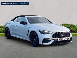 White Used 2025 Mercedes CLE53 AMG AMG Cabriolet | £81,413 (A bit pricey)