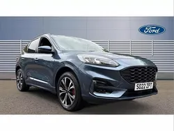 Blue Used 2022 Ford Kuga ST-Line X SUV | £21,360 (Fair price)