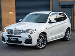White Used 2017 BMW X3 M Sport SUV | £20,795 (Fair price)