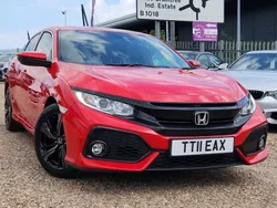 Red Used 2017 Honda Civic SR Hatchback | £10,995 (Fair price)