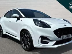White Used 2021 Ford Puma ST-Line X SUV | £14,445 (Fair price)