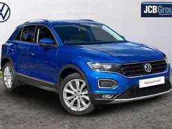 Blue Used 2019 VW T-Roc SEL SUV | £16,990 (Fair price)