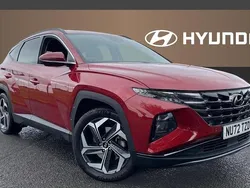 Red Used 2022 Hyundai Tucson Premium SUV | £23,410 (Fair price)