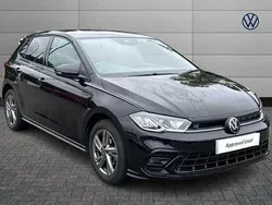 Black Used 2023 VW Polo R-line Hatchback | £16,690 (Fair price)
