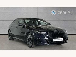 Black Used 2025 BMW 520 M Sport Sedan | £43,990 (Fair price)