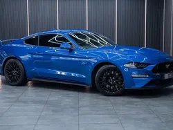 Blue Used 2021 Ford Mustang GT Fastback Coupe | £39,990 (A bit pricey)