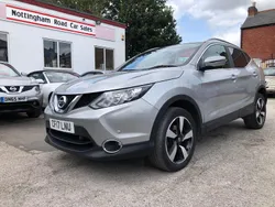 Silver Used 2017 Nissan Qashqai N-Vision SUV | £7,999 (Fair price)