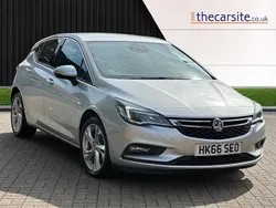 Silver Used 2017 Vauxhall Astra SRi Hatchback | £10,495 (A bit pricey)
