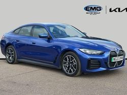 Blue Used 2022 BMW i4 M Sport Sedan | £22,695 (Fair price)