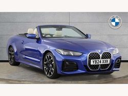 Blue Used 2024 BMW 420 M Sport Cabriolet | £41,990 (Fair price)
