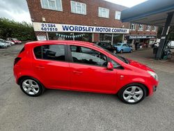 Bright red Used 2013 Vauxhall Corsa Hatchback | £2,499 (Good price)