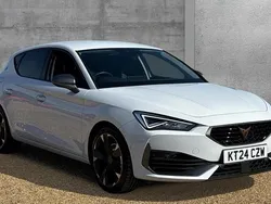 White Used 2024 Cupra Leon Hatchback | £19,990 (Fair price)