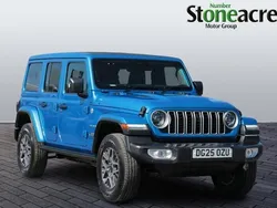 New 2025 Jeep Wrangler Unlimited Sahara SUV | £53,995 (Good price)