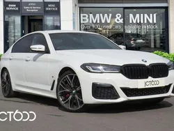 White Used 2023 BMW 520 M Sport Sedan | £29,450 (Good price)