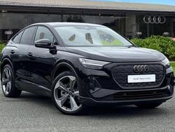 Black Used 2025 Audi Q4 Sportback e-tron Black Edition SUV | £36,250 (Super price)