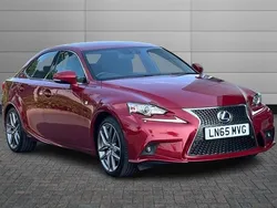 Red Used 2015 Lexus IS300h Sport Line Sedan | £14,395 (Fair price)